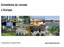 Cimetières du monde - l'europe
