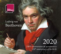 Agenda beethoven 2020 - 250e anniversaire de sa naissance