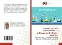 Etude de l'activite antioxydante des anthocyanes des feuilles pourpres