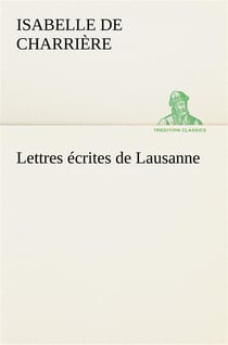 Lettres ecrites de lausanne