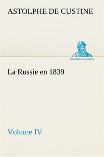 La russie en 1839, volume iv