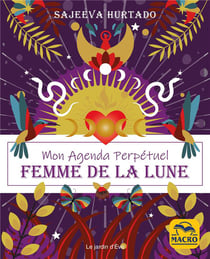 Mon agenda perpétuel femme de la lune