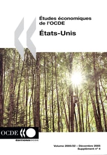 Etudes economiques de l'ocde - etats-unis 