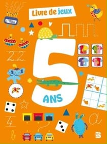 Livre de jeux : 5 ans