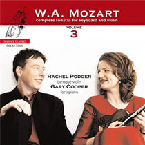 Mozart : Complete Sonatas for Keyboard and Violin, Vol. 3