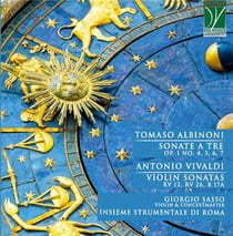 Vivaldi - Albinoni : Sonate a Tre - Sonates pour violon