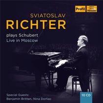 Sviatoslav richter joue schubert / live à moscou