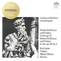 Beethoven : sonates pour violon et piano n° 5, 8 et 9 - Suske, Olbertz