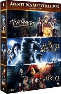 Aventures merveilleuses : Les Twinners et la malédiction de Souptown + Le Voleur de Venise + Discworld