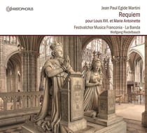 Martini : requiem pour Louis XVI et Marie-Antoinette - Gluck : de profundis