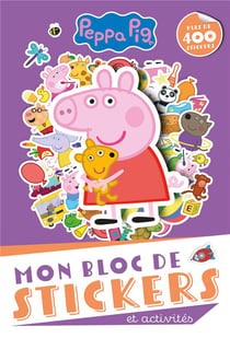 Peppa Pig - Mon bloc de stickers et activités