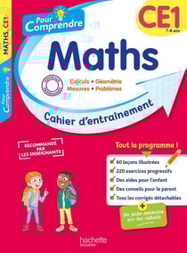 Pour comprendre les maths : CE1 - Cahier d'entraînement