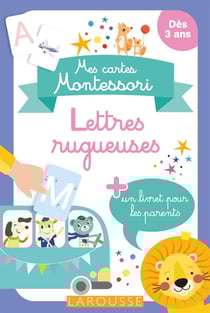 Mes cartes Montessori : lettres rugueuses