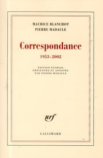 Correspondance 1953-2002