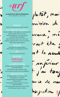 La Nouvelle Revue Française