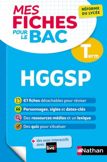 Mes fiches pour le bac : mes fiches pour le bac - histoire-geographie, geopolitique et sciences politiques - terminale (édition 2022)