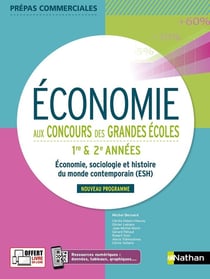 Économie aux concours des grandes écoles : 1ère et 2ème années (édition 2021)