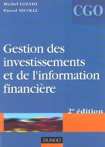 Gestion des investissements et de l'information financiere (2e edition)