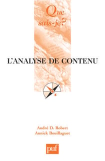 L'analyse du contenu