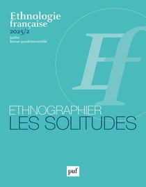 Revue d'ethnologie française n.2 : Ethnographier les solitudes
