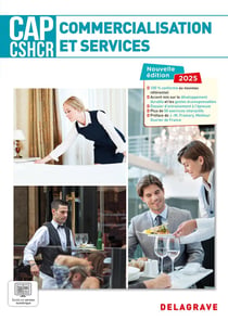 Commercialisation et services CAP CSHCR 1re et 2e années (2025) - Pochette élève