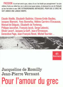 Pour l'amour du grec