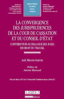 La convergence des jurisprudences de la cour de cassation et du conseil d'Etat - contribution au dialogue des juges en droit du travail