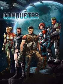 Conquêtes : coffret vol.2 : Tomes 6 à 10 : saison 2