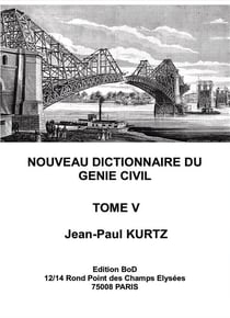 Nouveau dictionnaire du génie civil t.5