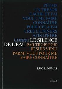 Le silence de l'eau