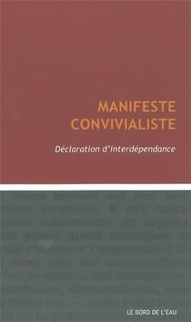 Manifeste convivialiste - déclatarion d'interdépendance