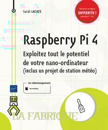 Raspberry pi 4 - exploitez tout le potentiel de votre nano-ordinateur (inclus un projet de station météo)