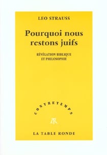 CONTRETEMPS : pourquoi nous restons juifs - révélation biblique et philosophie