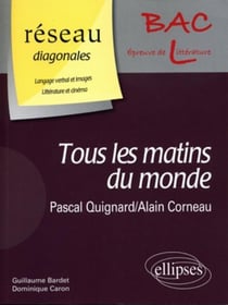 Tous les matins du monde de Pascal Quignard film - tous les matins du monde d'Alain Corneau domaine