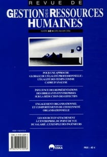 GESTION RESSOURCES HUMAINES N 60-2006