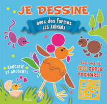 Je dessine avec des formes - les animaux