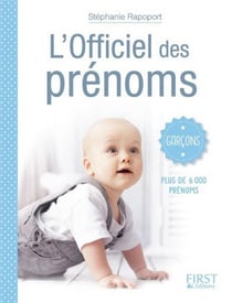 L'officiel des prénoms - garçons