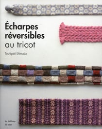 Écharpes réversibles au tricot