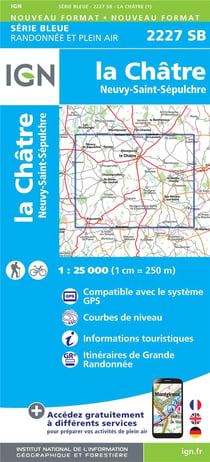 2227Sb La Chatre/Neuvy-St-Sepulchre