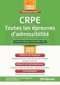 CRPE - toutes les épreuves d'admissibilité (2e édition)