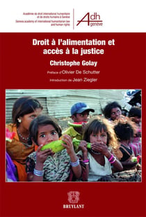 Droit à l'alimentation et accès a la justice