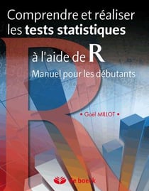 Comprendre et réaliser les tests statistiques à l'aide de R : manuel pour les débutants