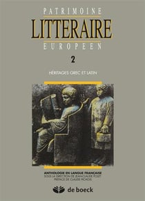 Patrimoine littéraire européen n.2 : héritages grec et latin