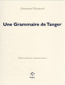 Une grammaire de Tanger