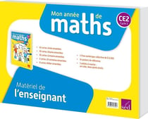 MON ANNEE DE MATHS : CM1 - matériel enseignant