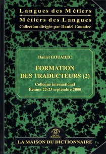 Formation traducteur t.2 - en bons termes 2000