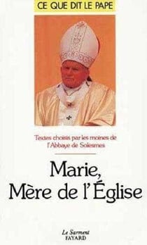 Marie mère de l'eglise