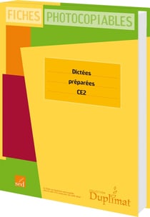 DUPLIMAT : CE2 - dictées préparées