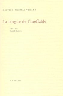 Thomas d'Aquin poète théologien Tome 2 - la langue de l'ineffable