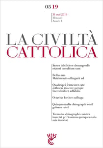La civiltà cattolica : mai 2019